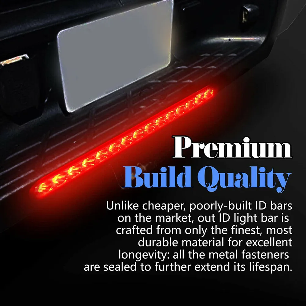 Waterproof Tail Light 10\\\\\\\\\\\\\\\" 15 LED Turn 2X Accessories Bar Brake Light Parts Red
Waterproof Tail Light 10\\\\\\\\\\\\\\\" 15 LED Turn 2X Accessories Bar Brake Light Parts Red