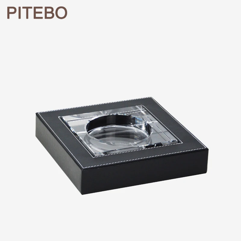 PITEBO Indoor Ashtray Creative Home Office practical smoking accessories Leather Square Crystal Ashtray Ashtray accessories
PITEBO Indoor Ashtray Creative Home Office practical smoking accessories Leather Square Crystal Ashtray Ashtray accessories
