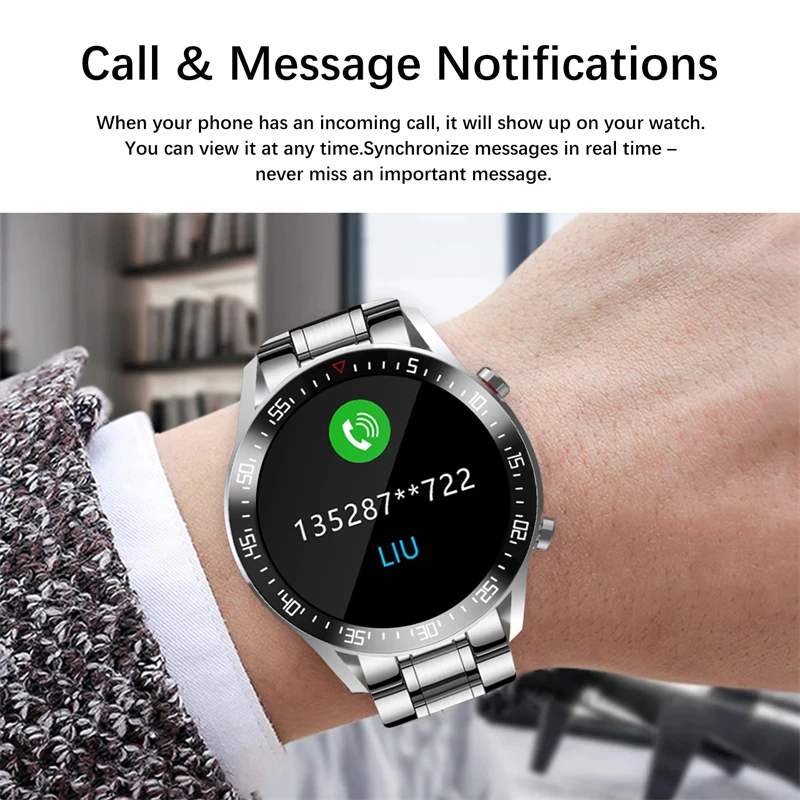 Waterproof Smart Watches For Sport Men And Women.Bluetooth Bracelet Heart Rate And Sleep Monitor Connect IOS Android Band
Waterproof Smart Watches For Sport Men And Women.Bluetooth Bracelet Heart Rate And Sleep Monitor Connect IOS Android Band