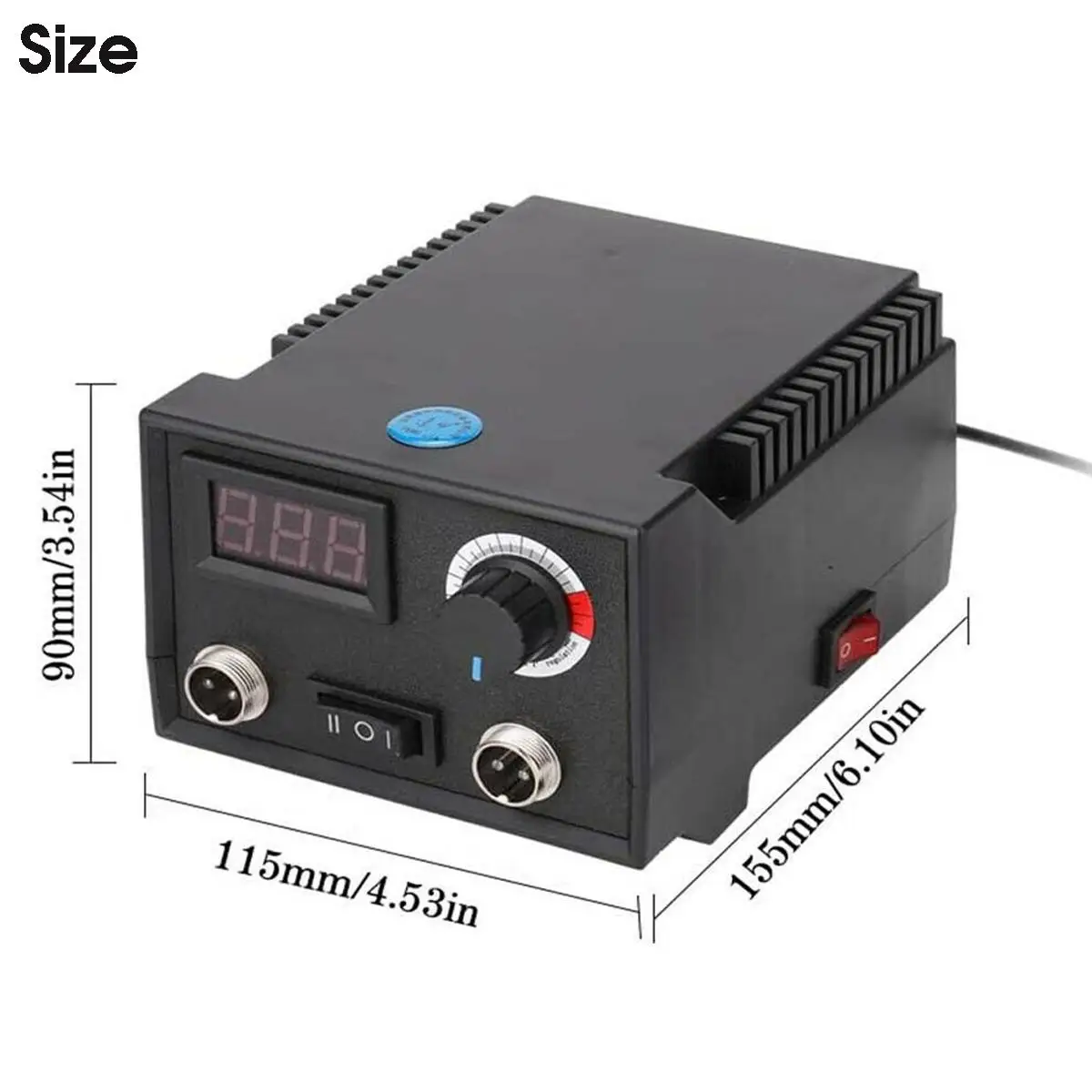 60W Wood Burner Adjustable Temperature Digital Display Pyrography Dual Pen Burning Machine Gourd Wood Crafts Tool Kit Soldering
60W Wood Burner Adjustable Temperature Digital Display Pyrography Dual Pen Burning Machine Gourd Wood Crafts Tool Kit Soldering