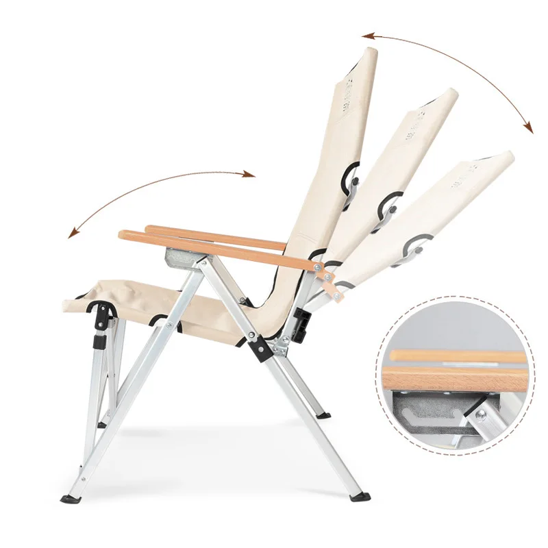 Portable Outdoor Camping Recliner Picnic Beach Relaxation Chair Garden Folding Chair Three-Speed Adjustable Long Back Chair BBQ 
Portable Outdoor Camping Recliner Picnic Beach Relaxation Chair Garden Folding Chair Three-Speed Adjustable Long Back Chair BBQ