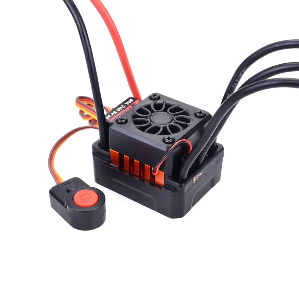 

3650 3500KV brushless motor with 60A ESC 9kg metal servo for 1/12 1/10 On-road Off-road Buggy Monster Truck RC Car