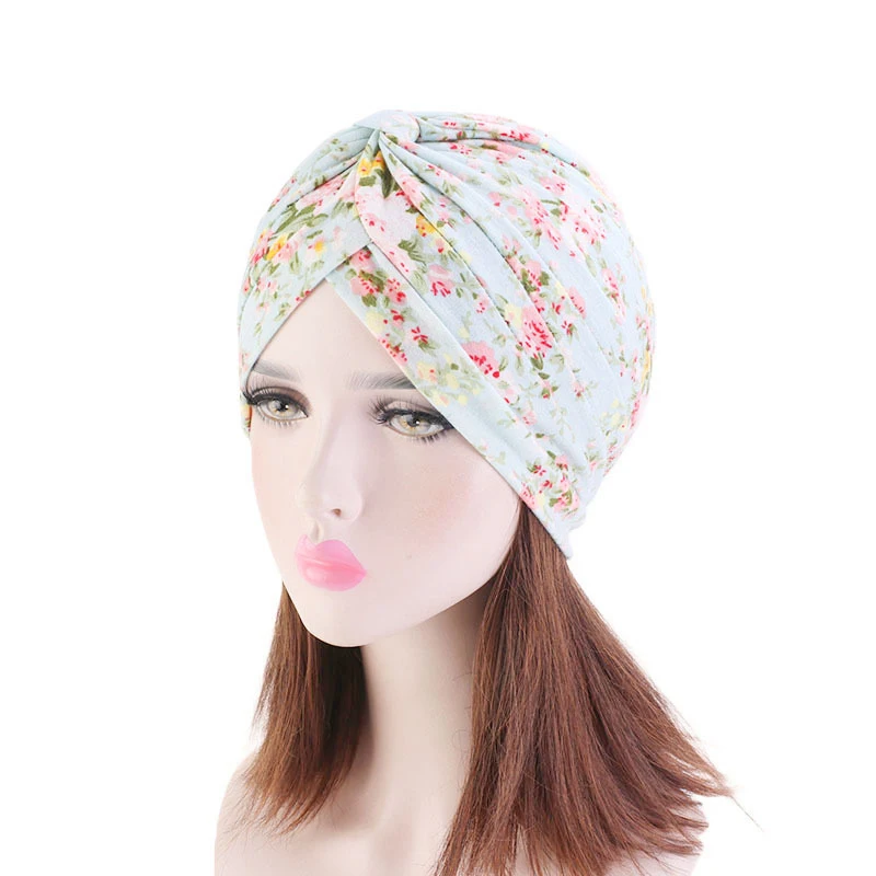 New Women Floral Printed Knotted Flower Turban Muslim Headscarf Twist Knot India Hat Ladies Chemo Cap Bandanas Hair Accessories 
New Women Floral Printed Knotted Flower Turban Muslim Headscarf Twist Knot India Hat Ladies Chemo Cap Bandanas Hair Accessories