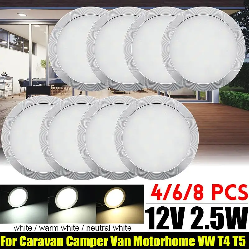 6/8/10/12x Interior Lighting Boat Camping Trailer Lights LED Spot Light Van Camper Caravan Lights Motorhome 12V LED Lights
6/8/10/12x Interior Lighting Boat Camping Trailer Lights LED Spot Light Van Camper Caravan Lights Motorhome 12V LED Lights