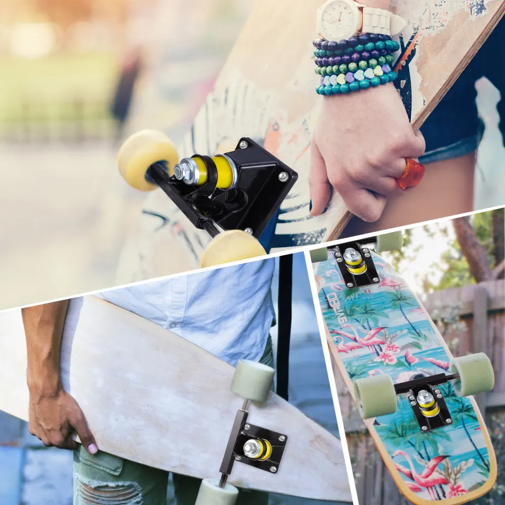 1 Pair Aluminium 3.25 Inch Wheel Skateboard Trucks Skateboard Wheels Brackets
1 Pair Aluminium 3.25 Inch Wheel Skateboard Trucks Skateboard Wheels Brackets