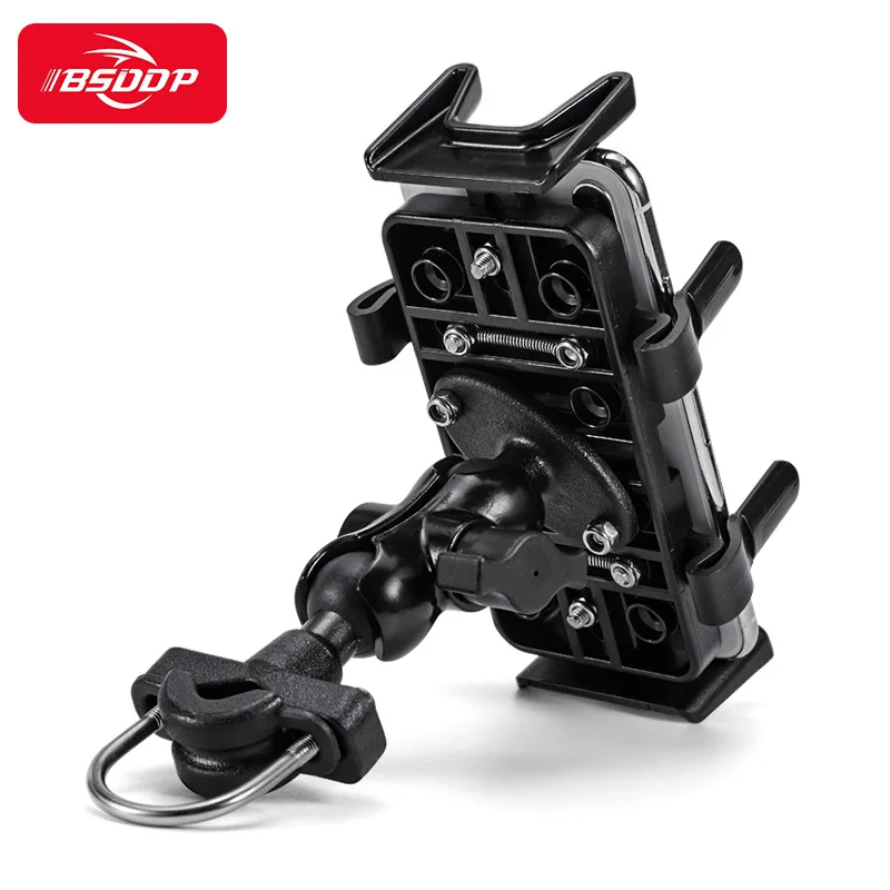 360 Degree Universal Motorcycle Phone Holder Metal Bike Motorbike Mirror Handlebar Stand Mount Support for iPhone Xiaomi Samsung
360 Degree Universal Motorcycle Phone Holder Metal Bike Motorbike Mirror Handlebar Stand Mount Support for iPhone Xiaomi Samsung