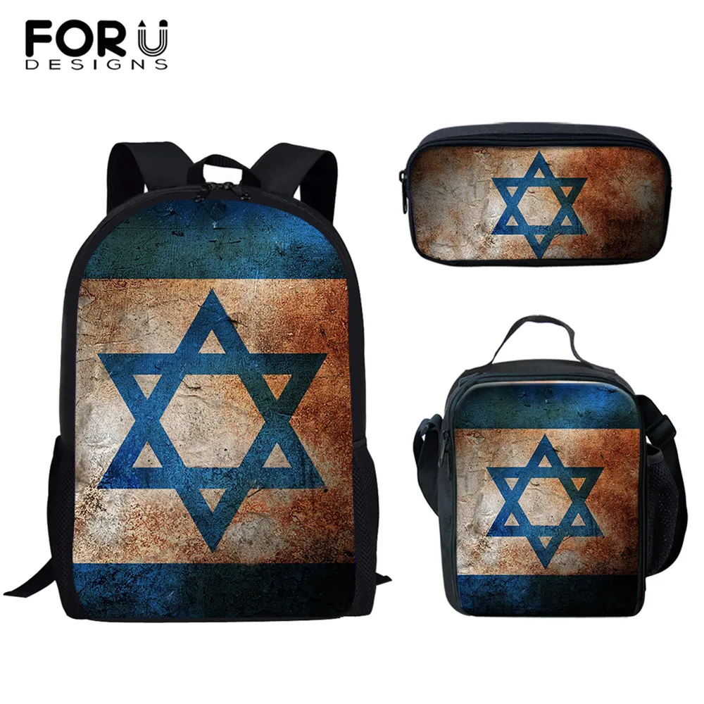 FORUDESIGNS Canvas Backpack Women Flag of Israel Printing Men Large Travel Mochila Schoolbag For Teenager Girls Back Pack Female
FORUDESIGNS Canvas Backpack Women Flag of Israel Printing Men Large Travel Mochila Schoolbag For Teenager Girls Back Pack Female