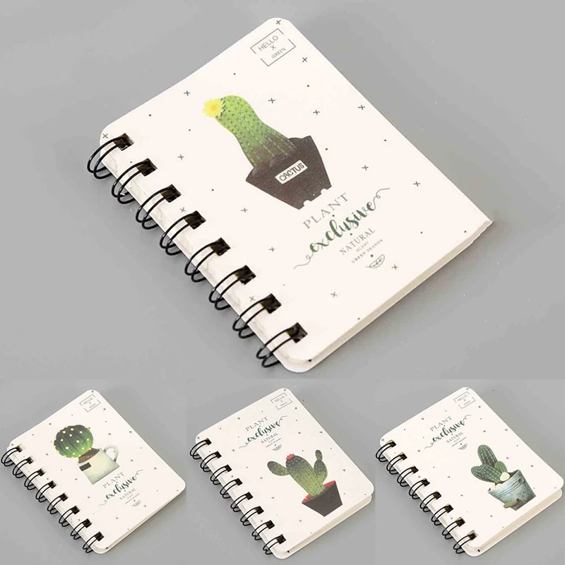 NEW Mini Kawaii Coil Paper Notebook Cute Cactus Writing Pads Pocket Book For Drawing Stationery School Supplies
NEW Mini Kawaii Coil Paper Notebook Cute Cactus Writing Pads Pocket Book For Drawing Stationery School Supplies