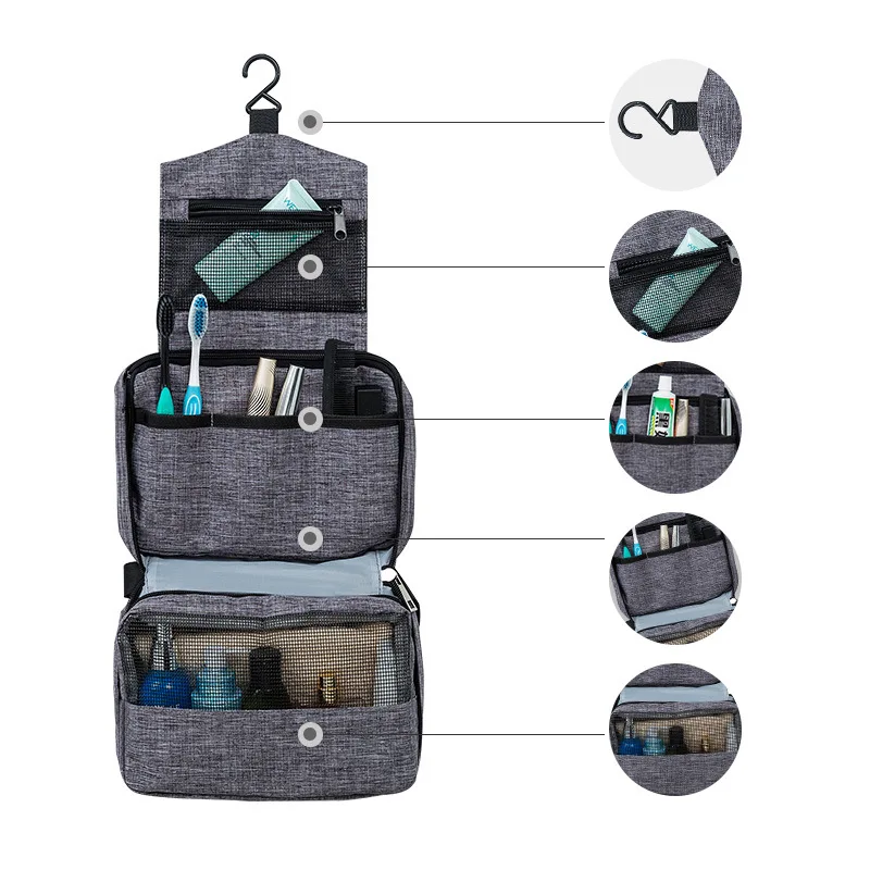 Makeup Bag Toiletry Bag Portable Cosmetic Pouch Water-resist Travel Organizer with Zipper for Women Waterproof Cosmetic Bag
Makeup Bag Toiletry Bag Portable Cosmetic Pouch Water-resist Travel Organizer with Zipper for Women Waterproof Cosmetic Bag