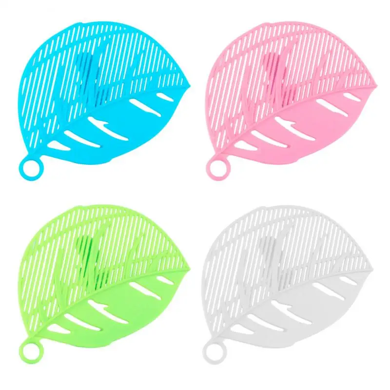 1PC Creative Drain Board New Snap Type Leaf Shape Drain Board Fruit And Vegetable Noodle Plastic Filter Block Kitchen Utensils
1PC Creative Drain Board New Snap Type Leaf Shape Drain Board Fruit And Vegetable Noodle Plastic Filter Block Kitchen Utensils