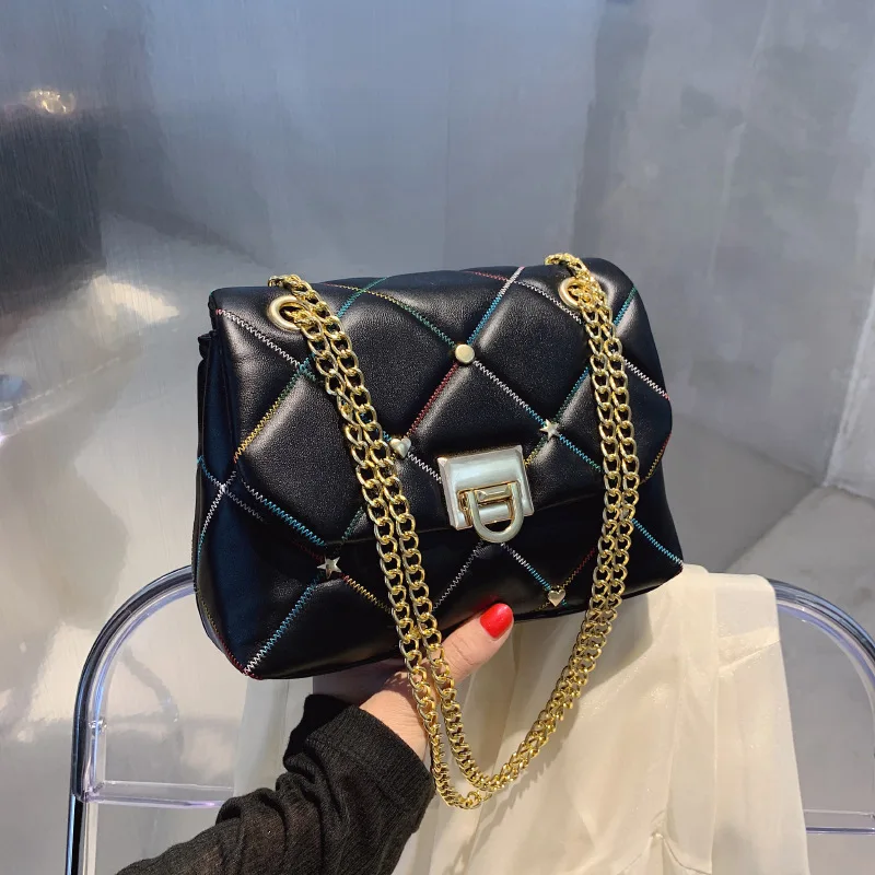 Cute Hearts And stars Shape Rivets Shoulder Bags For Women Luxury Chain Metal Lock Crossbody Bags Ladies Large Capacity Purses
Cute Hearts And stars Shape Rivets Shoulder Bags For Women Luxury Chain Metal Lock Crossbody Bags Ladies Large Capacity Purses