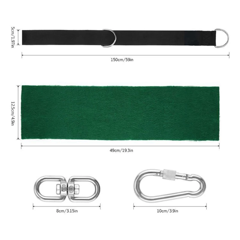 Swing Hammock Tree Mat Hanging Kit Strap Carabiner Camping Garden Swing Fittings X6HD
Swing Hammock Tree Mat Hanging Kit Strap Carabiner Camping Garden Swing Fittings X6HD