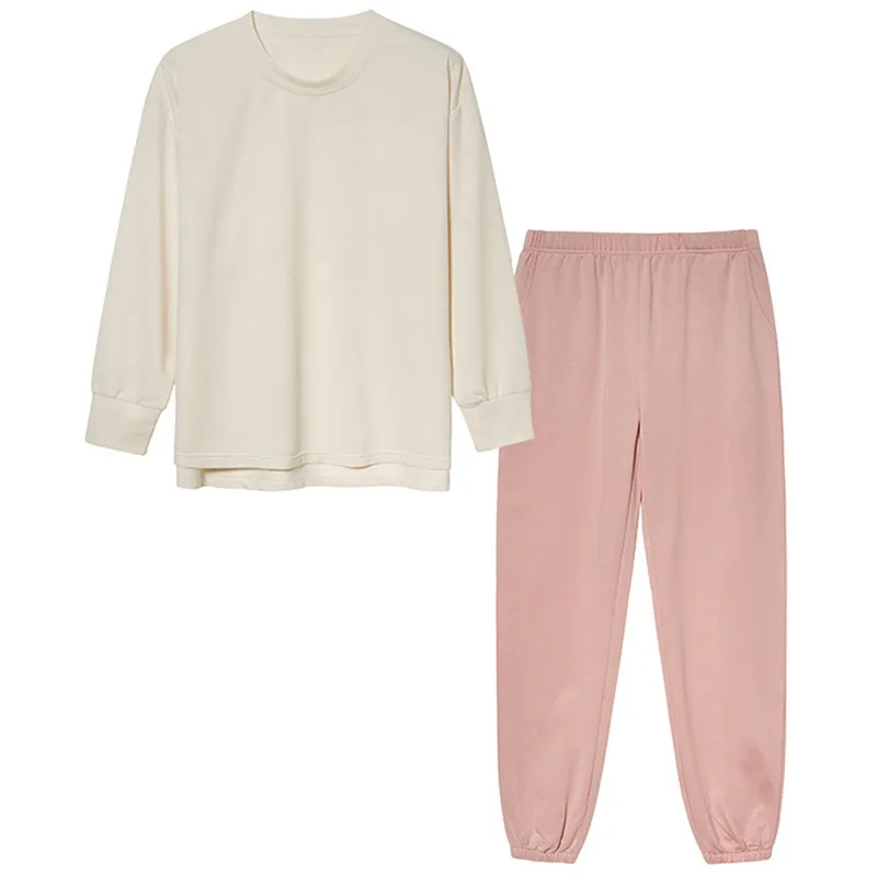Plus Size Couples Cotton Home Clothes Women Sleepwear Full Length Warm Loungewear Female Cold Pajamas Winter Pantsuits
Plus Size Couples Cotton Home Clothes Women Sleepwear Full Length Warm Loungewear Female Cold Pajamas Winter Pantsuits