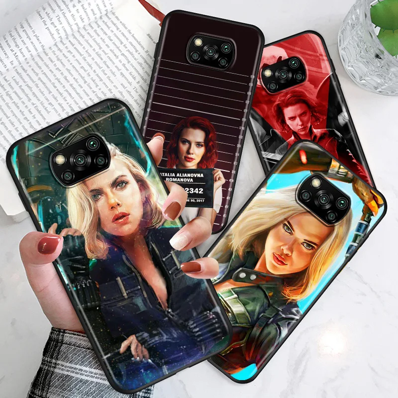Marvel Hero Black Widow For Xiaomi Poco C3 M3 M2 X3 NFC X2 F2 Pro F1 F3 Mi Play Mix 3 A2 Lite A1 5X GT Black TPU Phone Case
Marvel Hero Black Widow For Xiaomi Poco C3 M3 M2 X3 NFC X2 F2 Pro F1 F3 Mi Play Mix 3 A2 Lite A1 5X GT Black TPU Phone Case