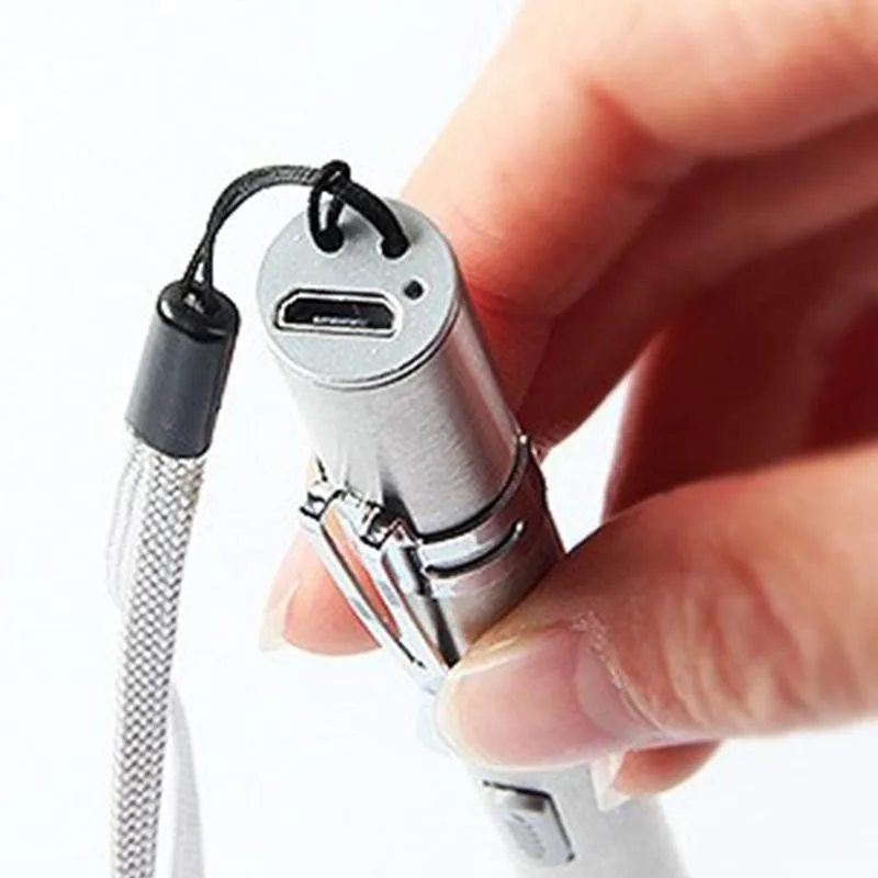 LED Flashlight Pocket Mini Light Tactical KeyChain USB Portable Tools Lamp Light Waterproof Rechargeable Outdoor Flash Torc
LED Flashlight Pocket Mini Light Tactical KeyChain USB Portable Tools Lamp Light Waterproof Rechargeable Outdoor Flash Torc