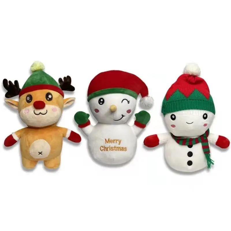 30cm Merry Christmas Plush Toys Kawaii Soft Stuffed Animal Elk&Snowman Plushies Dolls Room Decoration Christmas Gifts for Kids
30cm Merry Christmas Plush Toys Kawaii Soft Stuffed Animal Elk&Snowman Plushies Dolls Room Decoration Christmas Gifts for Kids
