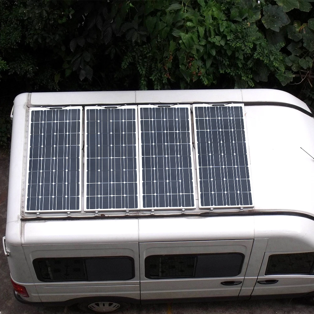 200W 100W Mono Flexible Solar Panel 20A/10A Solar Controller Module for Car RV Boat Home Roof Vans Camping 12V 24V Solar Battery
200W 100W Mono Flexible Solar Panel 20A/10A Solar Controller Module for Car RV Boat Home Roof Vans Camping 12V 24V Solar Battery