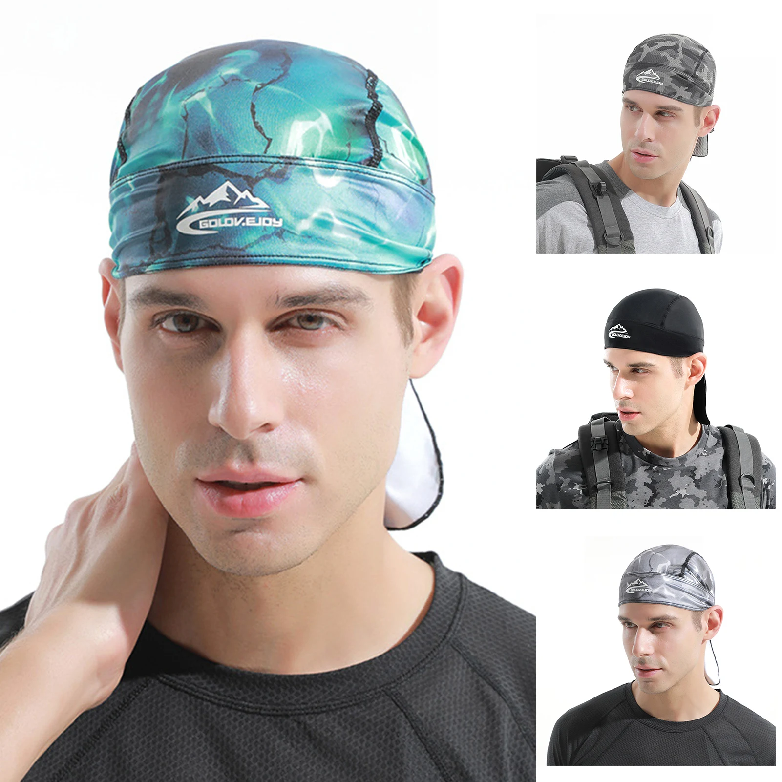 Men Quick Dry Pirate Headscarf Cap Outdoor Sport Cycling Caps Running Riding Bandana Headscarf Hat Headband Sports Headwear New
Men Quick Dry Pirate Headscarf Cap Outdoor Sport Cycling Caps Running Riding Bandana Headscarf Hat Headband Sports Headwear New