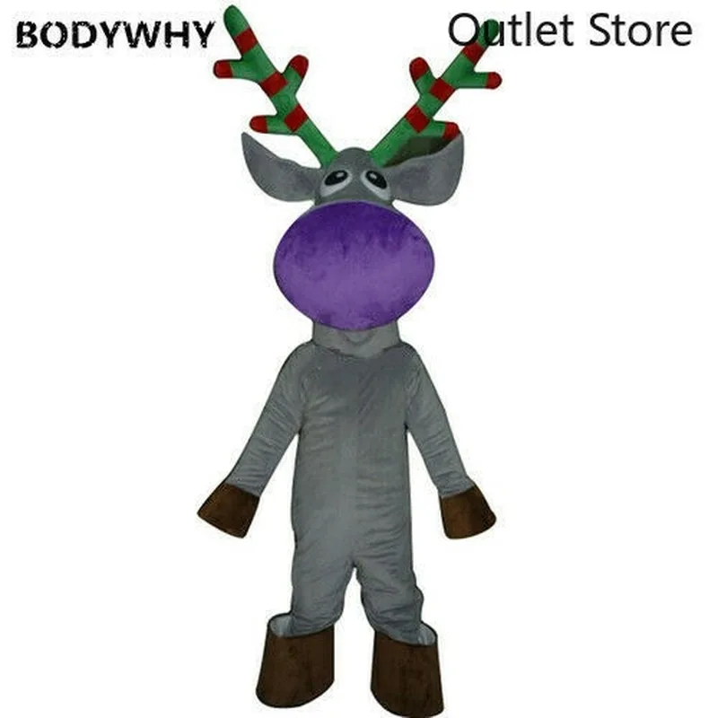 Cartoon Reindeer Mascot Costume Christmas Deer Cosplay Party Clothing Carnival Christmas Halloween Birthday Party Ad Opening
Cartoon Reindeer Mascot Costume Christmas Deer Cosplay Party Clothing Carnival Christmas Halloween Birthday Party Ad Opening