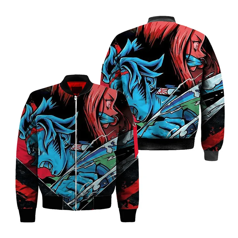 2022 Anime Style Casual Bomber Jacket MenWomen Fashion Demon Slayer Kimetsu No Yaiba 3D Printed Zipper Jacket Clothes Thick Coat
2022 Anime Style Casual Bomber Jacket MenWomen Fashion Demon Slayer Kimetsu No Yaiba 3D Printed Zipper Jacket Clothes Thick Coat