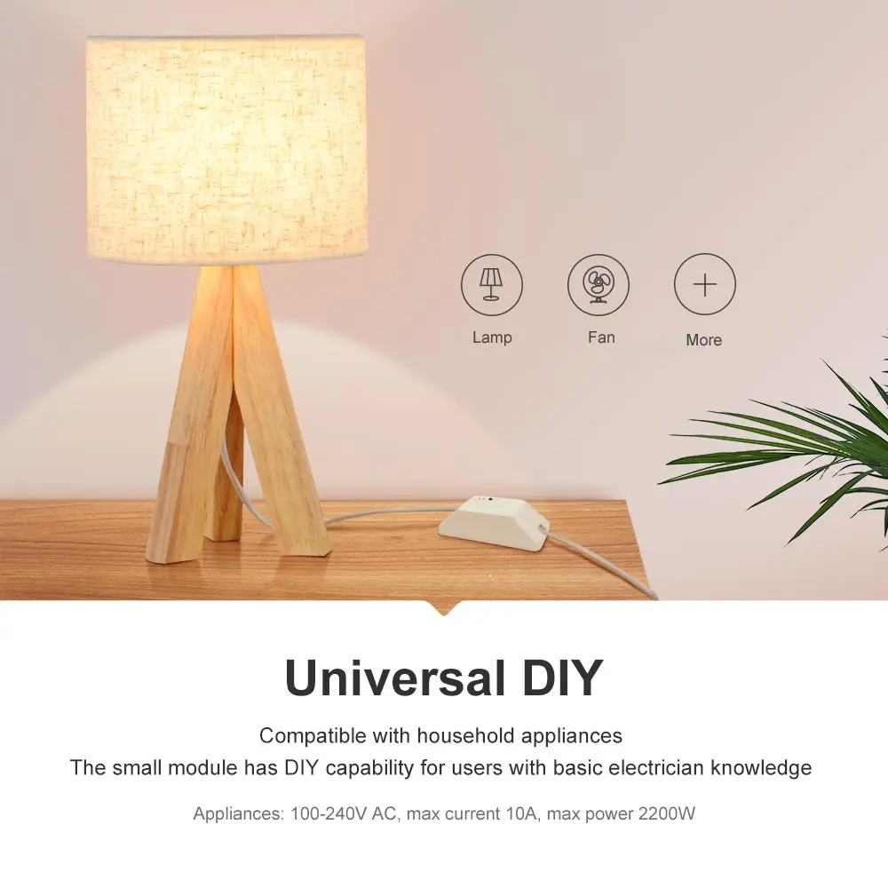 BASIC R3 Smart Wifi DIY Wireless Switch Remote Control via eWeLink APP Vocie Control Work with Alexa Google Home IFTTT
BASIC R3 Smart Wifi DIY Wireless Switch Remote Control via eWeLink APP Vocie Control Work with Alexa Google Home IFTTT