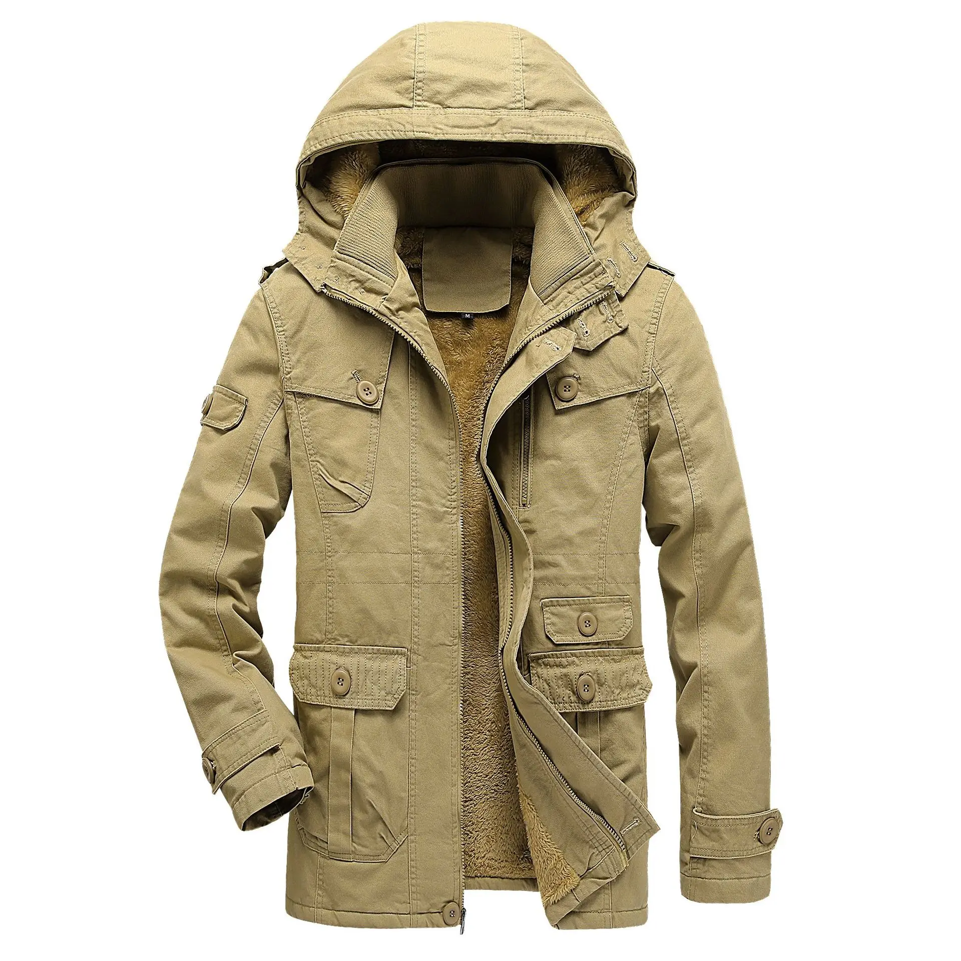 New Men Jackets Winter Fleece Thicken Warm Waterproof Jacket Mens Military Windbreaker Coat Flight Pilot Hoodie Clothes
New Men Jackets Winter Fleece Thicken Warm Waterproof Jacket Mens Military Windbreaker Coat Flight Pilot Hoodie Clothes