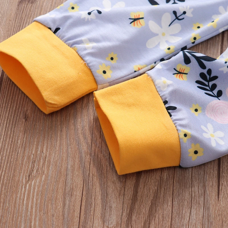 Infant Kids Set Newborn Clothes Long Sleeve Floral Hoodie T-Shir Tops Pants Child Suit Children Outfits Baby Girl Clothing Autum
Infant Kids Set Newborn Clothes Long Sleeve Floral Hoodie T-Shir Tops Pants Child Suit Children Outfits Baby Girl Clothing Autum