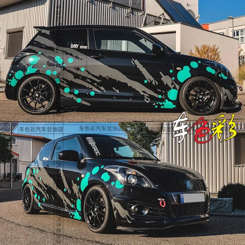 Наклейка для Suzuki Swift SX4, наклейка на корпус автомобиля, модификация кузова, Спортивная модная камуфляжная наклейка, пленка для автомобиля
Наклейка для Suzuki Swift SX4, наклейка на корпус автомобиля, модификация кузова, Спортивная модная камуфляжная наклейка, пленка для автомобиля