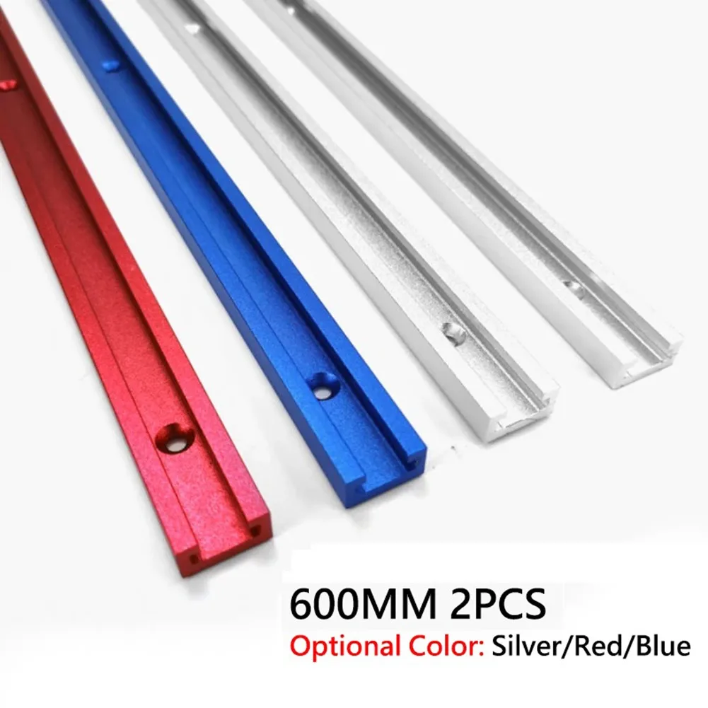 2PCS Aluminium Alloy 600mm T-Track T-Slot Miter Jig Tools For Woodworking Saw/Router Table Workbench Quick Acting Clamp
2PCS Aluminium Alloy 600mm T-Track T-Slot Miter Jig Tools For Woodworking Saw/Router Table Workbench Quick Acting Clamp