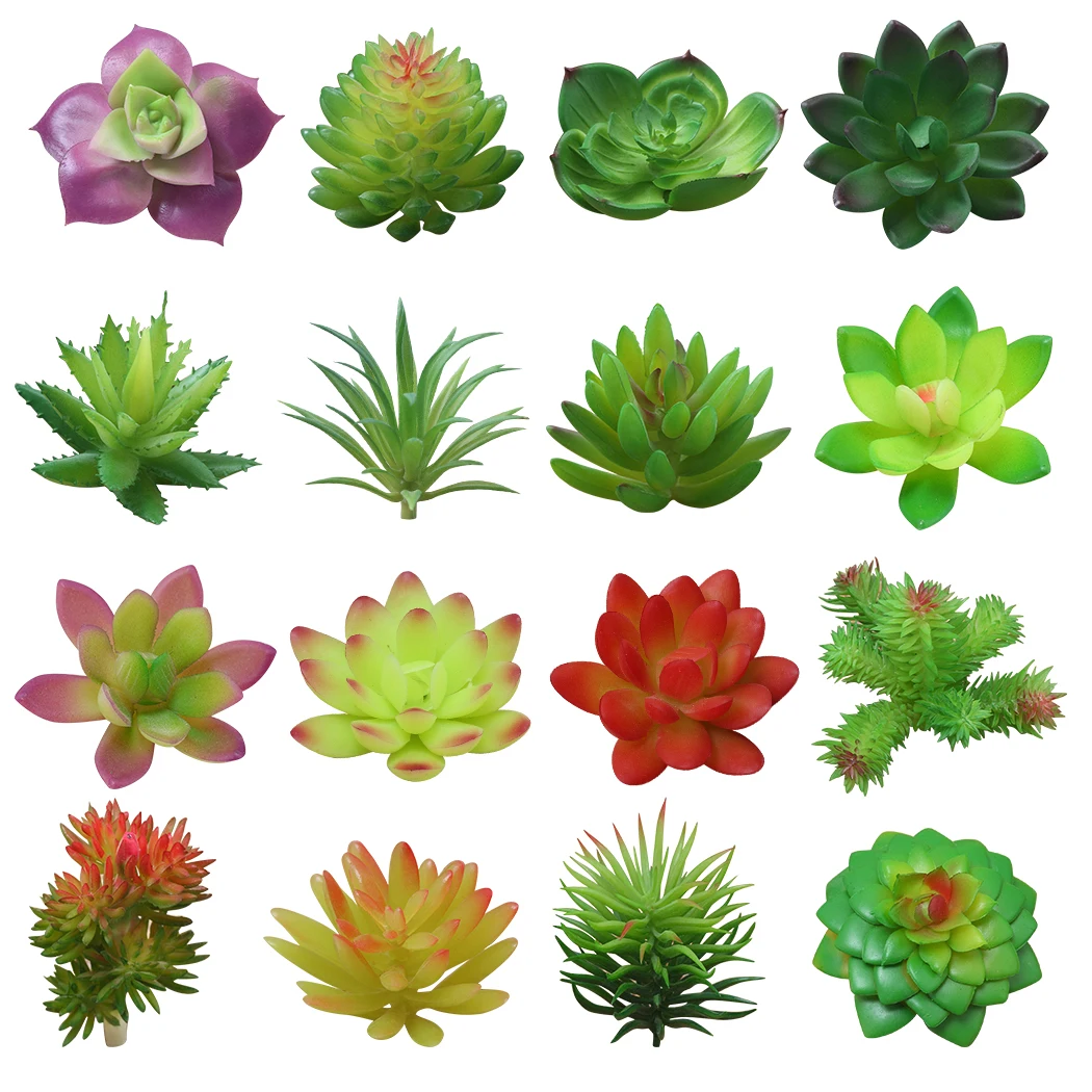 16PCS Artificial Succulent Mini Fake Succulent Artificial Plant Hom DIY Garden Decoration
16PCS Artificial Succulent Mini Fake Succulent Artificial Plant Hom DIY Garden Decoration