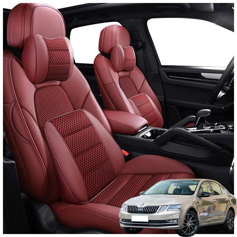 Кожаные чехлы на автомобильные сиденья под заказ, товары для Skoda Octavia a7 2013 2014 2015 2016 2017, аксессуары для интерьера
Кожаные чехлы на автомобильные сиденья под заказ, товары для Skoda Octavia a7 2013 2014 2015 2016 2017, аксессуары для интерьера