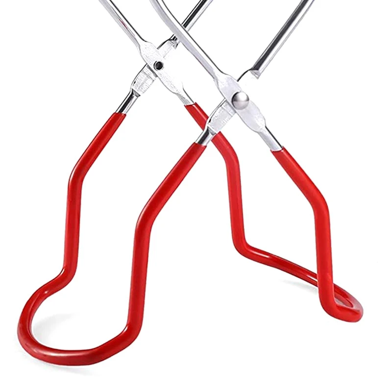 3Pcs Jar Lifter Tongs Canning Tongs with Rubber Grips Anti Scalding Handle Safe and Secure for Any Size Canning Jars
3Pcs Jar Lifter Tongs Canning Tongs with Rubber Grips Anti Scalding Handle Safe and Secure for Any Size Canning Jars