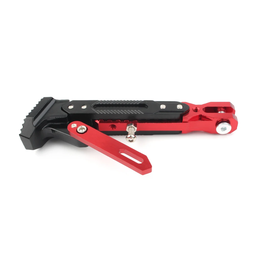 Red Stainless steel Motorcycle Non-slip Adjustable Kickstand Foot Side Support Stand
Red Stainless steel Motorcycle Non-slip Adjustable Kickstand Foot Side Support Stand