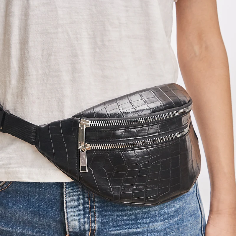SWDF Belt Bag Waist Packs For Women Designer Brand Luxury Bag High Quality Crocodile Women PU leather Bag Fanny Pack Message Bag
SWDF Belt Bag Waist Packs For Women Designer Brand Luxury Bag High Quality Crocodile Women PU leather Bag Fanny Pack Message Bag