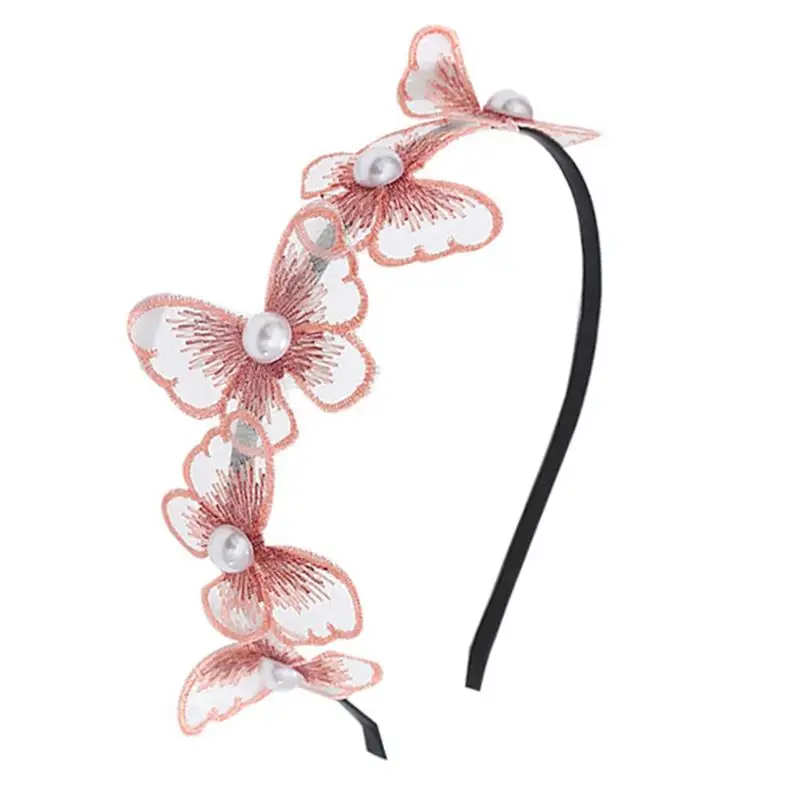 1 шт. элегантные женские вечерние повязки на голову, модные украшения бабочки, обручи для волос, женские аксессуары для волос, вечерние наряды
