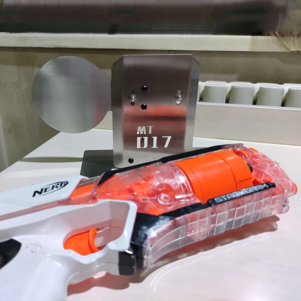 Автоматическая транспозиция мишени IPSC IDPA из нержавеющей стали для страйкбола BB