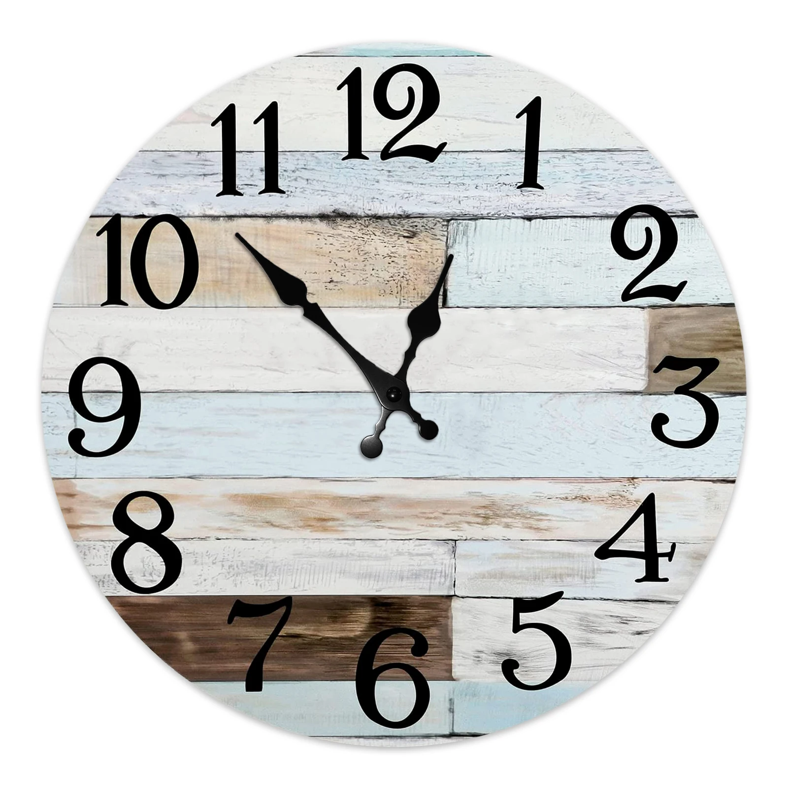 Round Wall Clock Vintage Wooden Rustic Country Clock Silent Decorative Battery Operated Quartz Clock for Home 12 Inch
Round Wall Clock Vintage Wooden Rustic Country Clock Silent Decorative Battery Operated Quartz Clock for Home 12 Inch