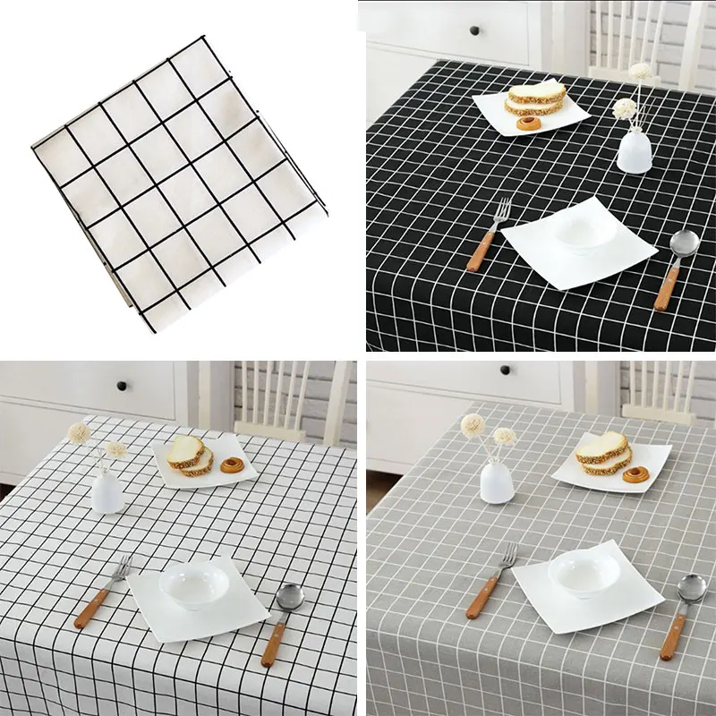 Table Cloth Tablecloth Elegant Simple Plaid Plaid Plaid Dinning Room Decoration Cover Home B&W Dustproof Cotton+Linen Dinner
Table Cloth Tablecloth Elegant Simple Plaid Plaid Plaid Dinning Room Decoration Cover Home B&W Dustproof Cotton+Linen Dinner