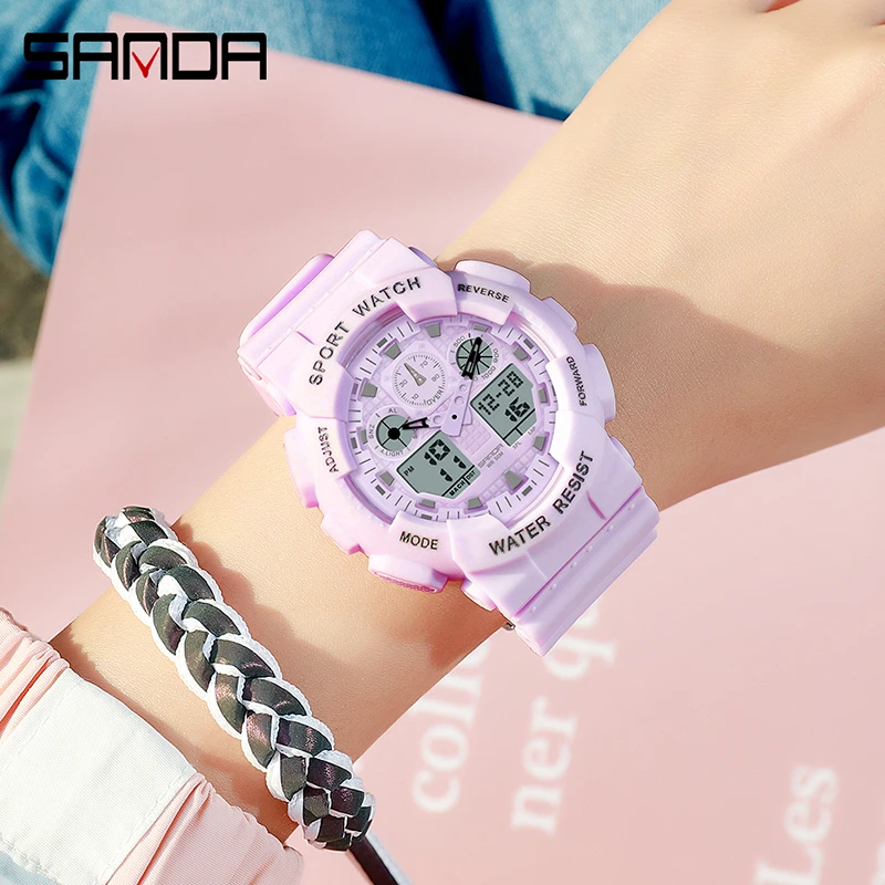 SANDA new dual movement electronic watch youth watch watch for men reloj hombre reloj
SANDA new dual movement electronic watch youth watch watch for men reloj hombre reloj