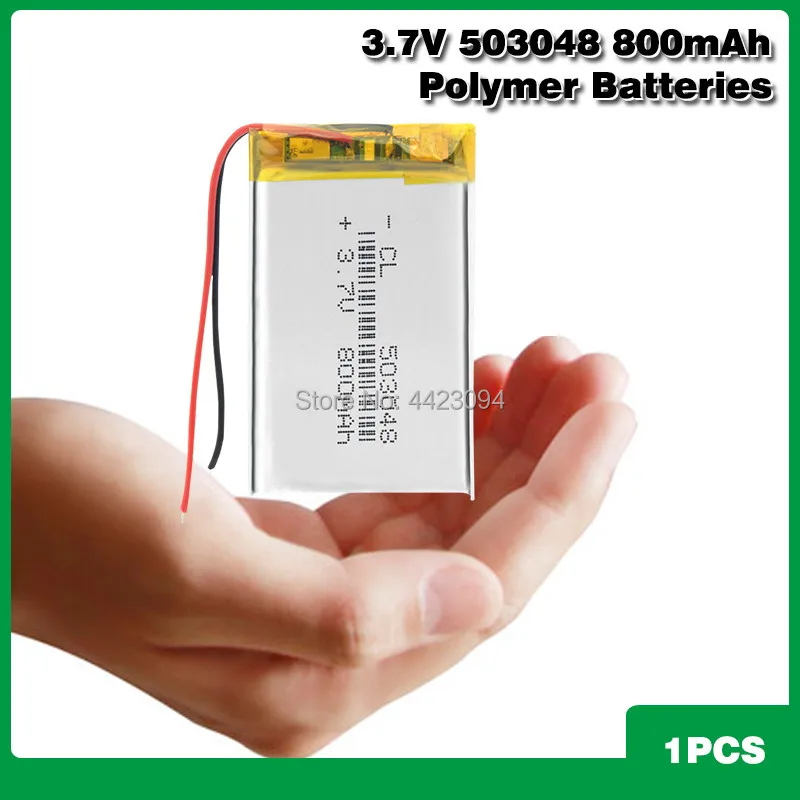 503048 800 мАч Lipo cells 3,7 V литиевая полимерная аккумуляторная батарея для MP3 MP4 GPS автомобильный рекордер Bluetooth гарнитура игрушка на батареях
503048 800 мАч Lipo cells 3,7 V литиевая полимерная аккумуляторная батарея для MP3 MP4 GPS автомобильный рекордер Bluetooth гарнитура игрушка на батареях