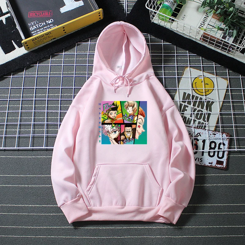 Hunter X Hunter Killua Kurapika Hisoka 3 Women Hoodies Casual Harajuku Printed Hoodie Autumn Female Hoodie Long Sleeve Clothing
Hunter X Hunter Killua Kurapika Hisoka 3 Women Hoodies Casual Harajuku Printed Hoodie Autumn Female Hoodie Long Sleeve Clothing