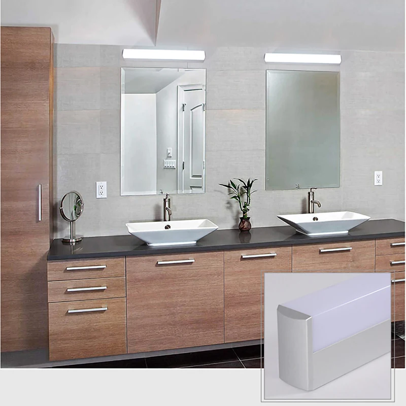 Acrylic Aluminum LED Mirror Lamp Simplicity Novelty Modern Bathroom Lighting For Dressing Table Makeup Cabinet Bedside Vanity
Acrylic Aluminum LED Mirror Lamp Simplicity Novelty Modern Bathroom Lighting For Dressing Table Makeup Cabinet Bedside Vanity
