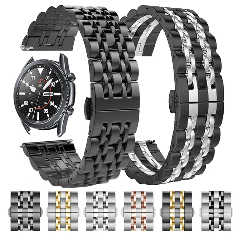 Браслет из нержавеющей стали для Samsung Galaxy Watch 3 LTE 41 мм 45 мм, ремешок для Gear Sport/S2 S3 42 мм 46 мм 20 мм 22 мм
Браслет из нержавеющей стали для Samsung Galaxy Watch 3 LTE 41 мм 45 мм, ремешок для Gear Sport/S2 S3 42 мм 46 мм 20 мм 22 мм