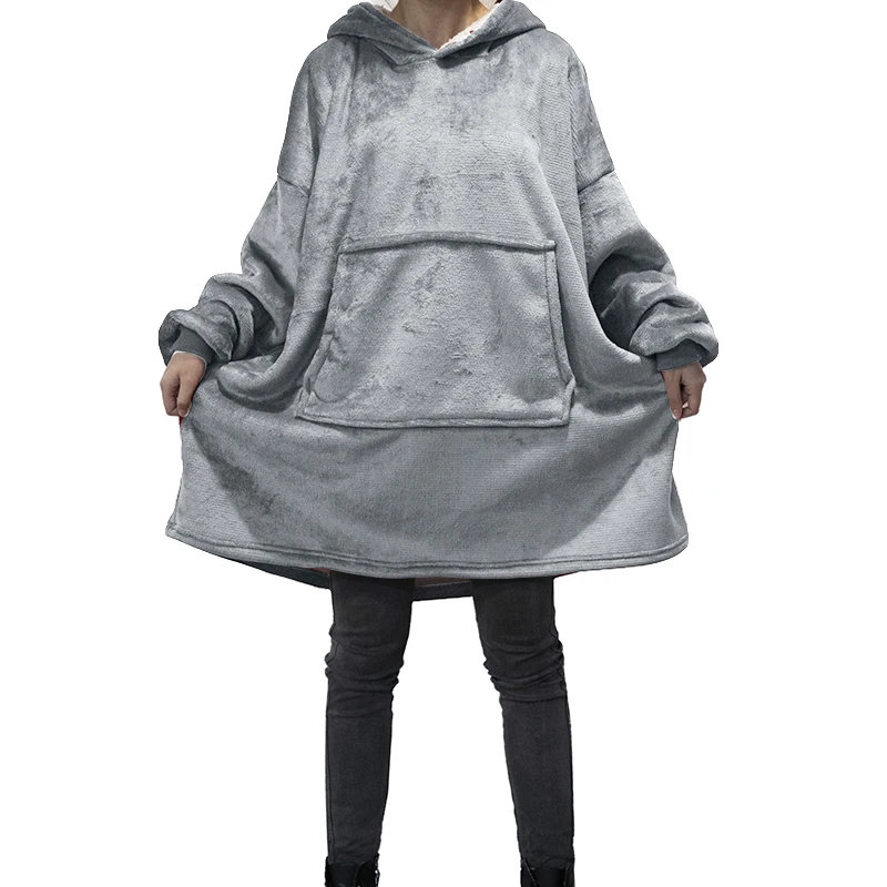Blanket with Sleeves Women Oversized Hoodie Fleece Warm Hoodies Sweatshirts Giant TV Blanket Women Hoody Jerk Woman dress
Blanket with Sleeves Women Oversized Hoodie Fleece Warm Hoodies Sweatshirts Giant TV Blanket Women Hoody Jerk Woman dress
