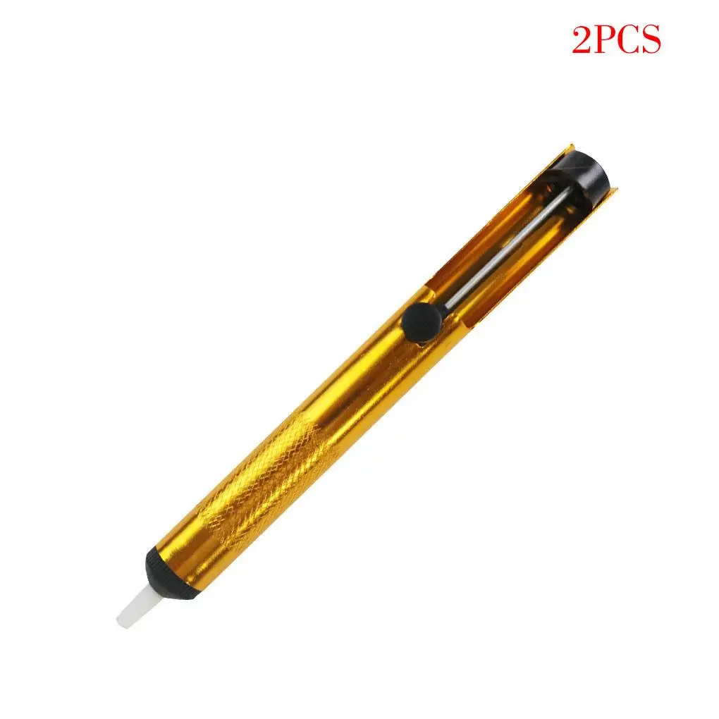 2 PCS all-aluminum alloy tin suction device, golden tin suction pump, tin suction stick, all-aluminum tin suction gun
2 PCS all-aluminum alloy tin suction device, golden tin suction pump, tin suction stick, all-aluminum tin suction gun