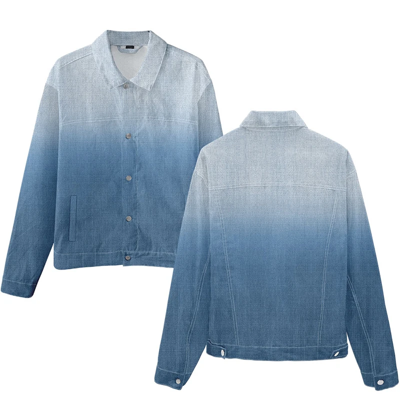 Gradient Colorful Fashion 3d Print Denim Jacket Coat Sports Street Style Hip Hop Men Women Long Sleeve Jean-Jackets Hoodies Tops
Gradient Colorful Fashion 3d Print Denim Jacket Coat Sports Street Style Hip Hop Men Women Long Sleeve Jean-Jackets Hoodies Tops