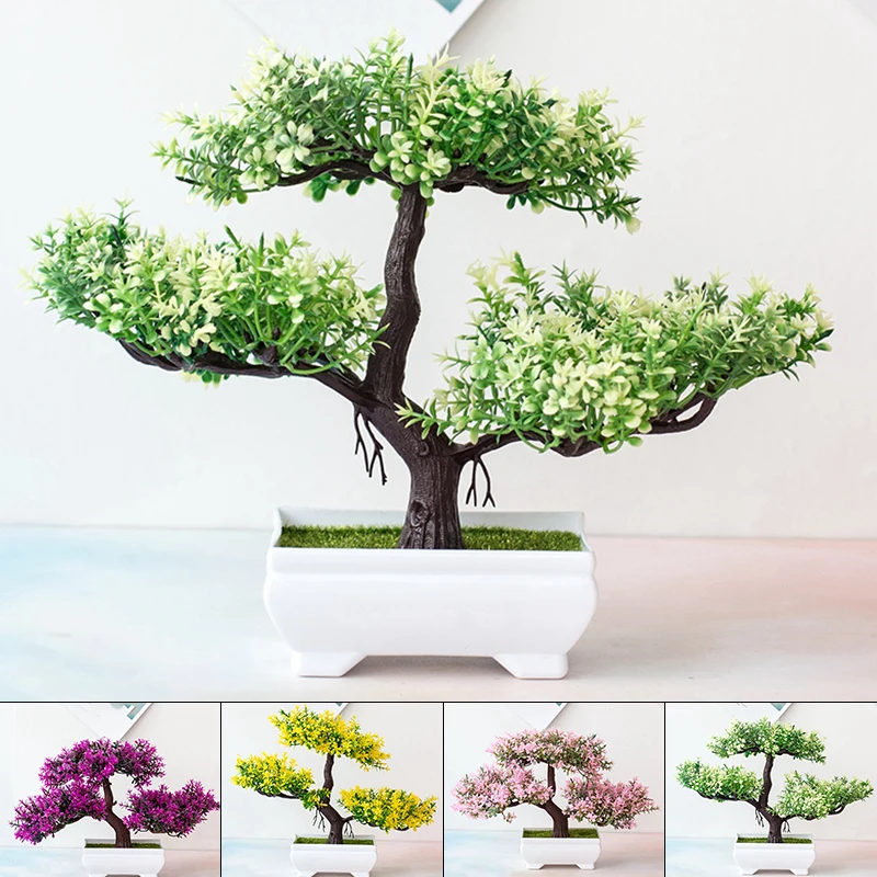 Fake Artificial Pot Plant Bonsai Simulation Pine Tree Potted Home Office Table Top Decor Green Plants Pot Decorative Craft
Fake Artificial Pot Plant Bonsai Simulation Pine Tree Potted Home Office Table Top Decor Green Plants Pot Decorative Craft