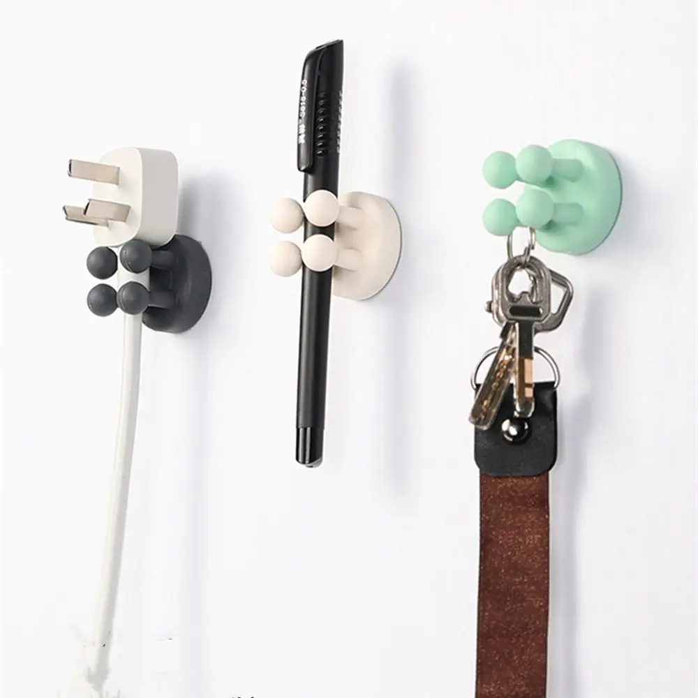 Wall Waterproof Strong Adhesive Seamless Hook Punch-Free kitchen Bathroom Key Hook Multi-Purpose Home Storage
Wall Waterproof Strong Adhesive Seamless Hook Punch-Free kitchen Bathroom Key Hook Multi-Purpose Home Storage