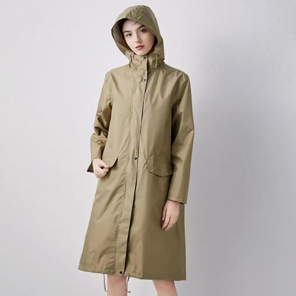 Solid Color Raincoat Waterproof 210D Polyester Cloth Unisex Rain Jacket for Outdoor
Solid Color Raincoat Waterproof 210D Polyester Cloth Unisex Rain Jacket for Outdoor