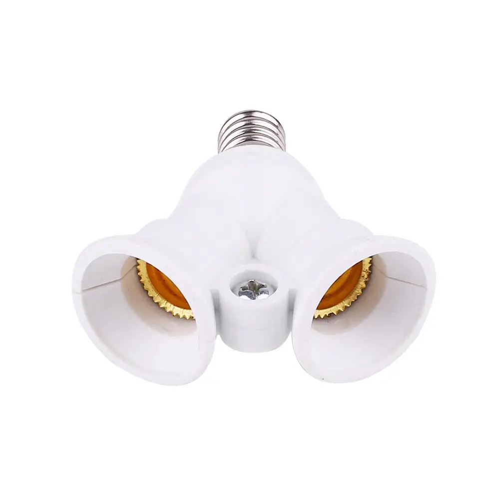 Переходник-разветвитель светодиодный LED E14 на 2 E14 для дома и гостиной, энергосберегающие аксессуары для освещения, белый
Переходник-разветвитель светодиодный LED E14 на 2 E14 для дома и гостиной, энергосберегающие аксессуары для освещения, белый